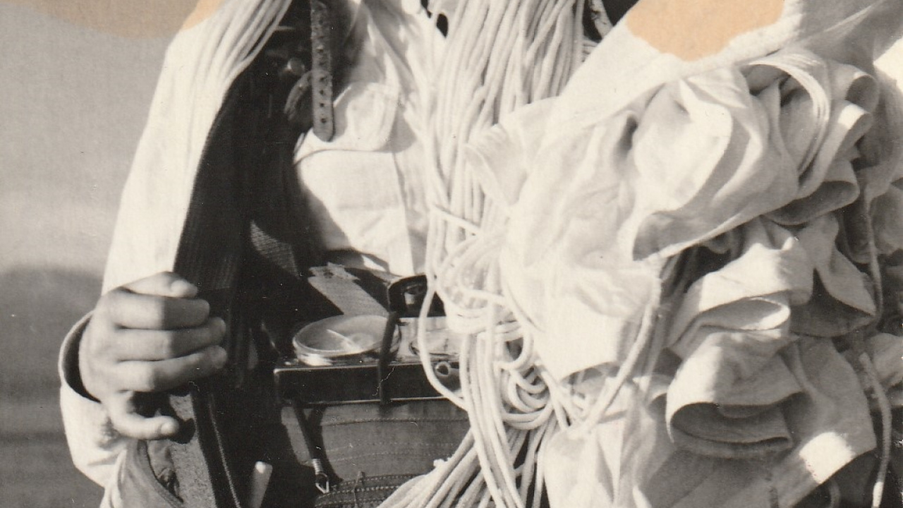 Významná osobnosť Margita Kamačayová r. Stančíková majsterka sveta v zoskoku padákom v r. 1962 v USA