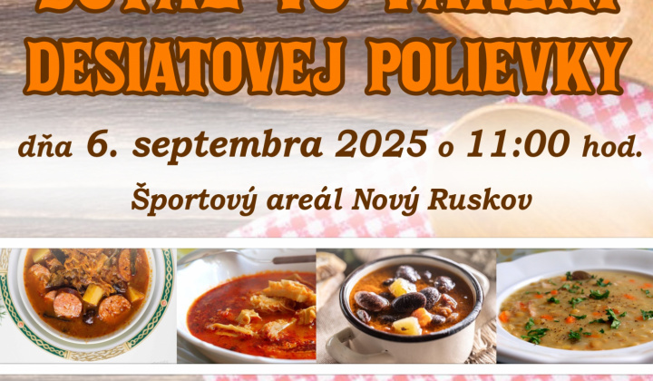 Fotka - Súťaž vo varení desiatovej polievky