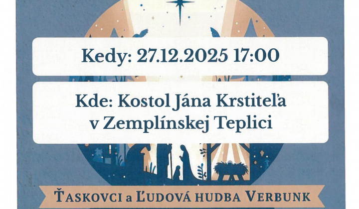 Fotka - Vianočný koncert v Zemplínskej Teplici