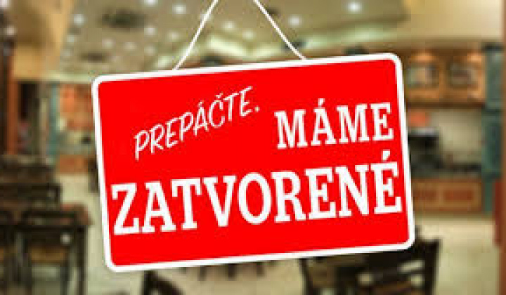 Fotka - Oznam o zatvorení obecného úradu